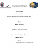 Integra las reflexiones sobre lo aprendido en las cuatro etapas.