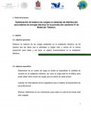 Optimización de balance de cargas en sistemas de distribución secundarias de energía eléctrica en la jurisdicción sanitaria 01 de Balancán Tabasco.