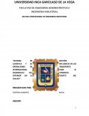 Sistema de gestión logística y su influencia en las operaciones de transporte internacional para el desarrollo del comercio exterior en el Puerto del Callao