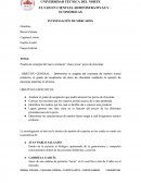 Consumo del alcohol.