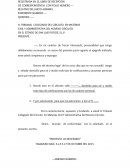 Domicilio en segunda instanica.