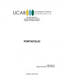 Gestión de Capital Humano. PORTAFOLIO