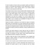 Mercado El costo de capital