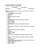 ENCUESTA CAFETERÍA “EL GRANADINO”