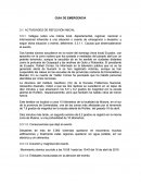 Guia de emergencia - Salud Ocupacional