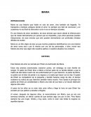 Esta historia de amor es narrada por Efraín el enamorado de María.