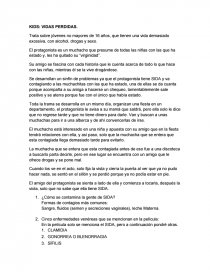 KIDS: VIDAS PERDIDAS... Página 1