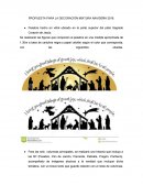 PROPUESTA PARA LA DECORACIÓN MIXTURA NAVIDEÑA 2016.