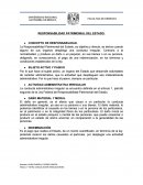 La Responsabilidad patrimonial del estado.