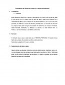 Comentario de Texto del cuento “La mujer del boticario”.