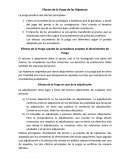 Efectos de la Purga de la Hipotecas