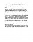 PROPUESTA DE ESTRATEGIA PARA LA CREACION DE UN NUEVO PRODUCTO PARA INCLUIRLO EN LA LINEA