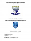 COMUNICACIÓN EMPRESARIAL.