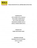 TRABAJO INVESTIGATIVO DE LA EMPRESA MEGA ESTRUCTURAS