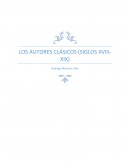 LOS AUTORES CLÁSICOS (SIGLOS XVIII-XIX)