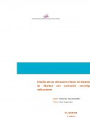 Vibraciones libres de Sistemas de un grado de libertad con excitación amortiguada