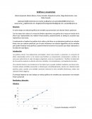 En este trabajo se realizaron gráficas de variables que presentan una relación lineal y potencial.