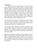 CASO DE ESTUDIO. Problematización