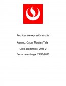 Trabajo de lineamientos para escribir.