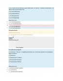 En el marco de los ejercicios para hablar bien, la oración " Campus Universitario " se ubica como incorrecto por ser