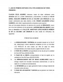 Demanda de Desahucio de Chihuahua.