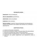 OBJETIVO GENERAL: PLANTEAR Y RESOLVER PROBLEMAS QUE REQUIEREN DEL CONCEPTO DE FUNCIÓN DE UNA VARIABLE PARA MODELAR Y DE LA DERIVADA PARA RESOLVER.