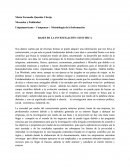 BASES DE LA INVESTIGACIÓN CIENTIFICA.