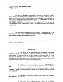 DEMANDA DIVORCIO VOLUNTARIO.