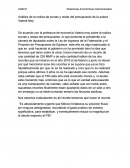 Analisis de presupuestos de egresos.