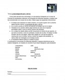 Tema: La tecnología del ayer y de hoy