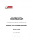 Discriminacion a Personas con Discapacidad en el ámbito laboral.