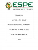 Trabajo de mate financiera