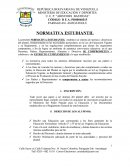 NORMATIVA ESTUDIANTIL