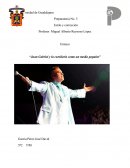 Ensayo “Juan Gabriel y la cursilería como un medio popular”