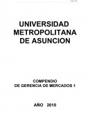 METROPOLITANA DE ASUNCION COMPENDIO DE GERENCIA DE MERCADOS 1