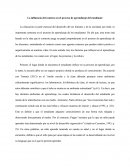 La influencia del contexto en el proceso de aprendizaje del estudiante