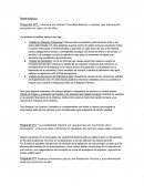 Parte teórica Pregunta N°1: Enumere los Estados Contables Básicos y explique qué información encuentra en cada uno de ellos.