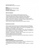 ESPACIO CURRICULAR: Prácticas del lenguaje