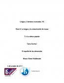LA LENGUA Y LA COMUNICAION DE MASAS
