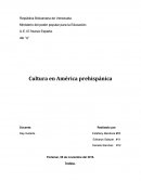 Cultura en América prehispánica