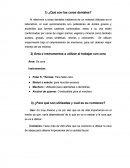 Ceras dentales. Definición y composición