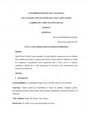 La vida cotidiana fuente de producción Radiofónica