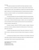 Nunciado Una empresa de transporte terrestre InterProvincial desea implementar un sistema informático que le permita, principalmente