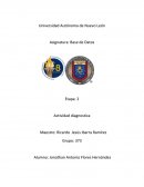 Etapa: 2 Actividad diagnostica