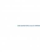 CASO QUAKER STEEL & ALLOY CORPORATION.