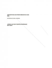 DISPOSITIVOS DE INTERCONEXION DE UNA RED. Página 1