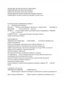 APRENDIZAJES ESPERADOS CONTENIDOS ACTIVIDAD PRODUCTOS