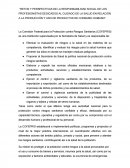 “RETOS Y PERSPECTIVAS DE LA RESPONSABILIDAD SOCIAL DE LOS PROFESIONISTAS DEDICADOS AL CUIDADO DE LA SALUD EN RELACIÓN A LA PRODUCCIÓN Y USO DE PRODUCTOS DE CONSUMO HUMANO”