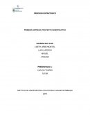 PRIMERA ENTREGA PROYECTO INVESTIGATIVO