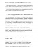Esquema para la redacción del cuerpo del artículo: desarrollo de la discusión
